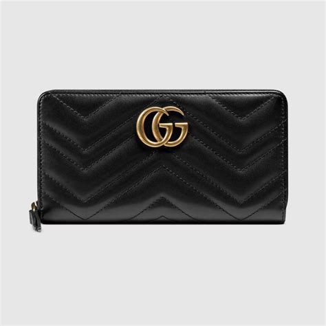 gucci zip wallet review|gucci marmont zip around wallet.